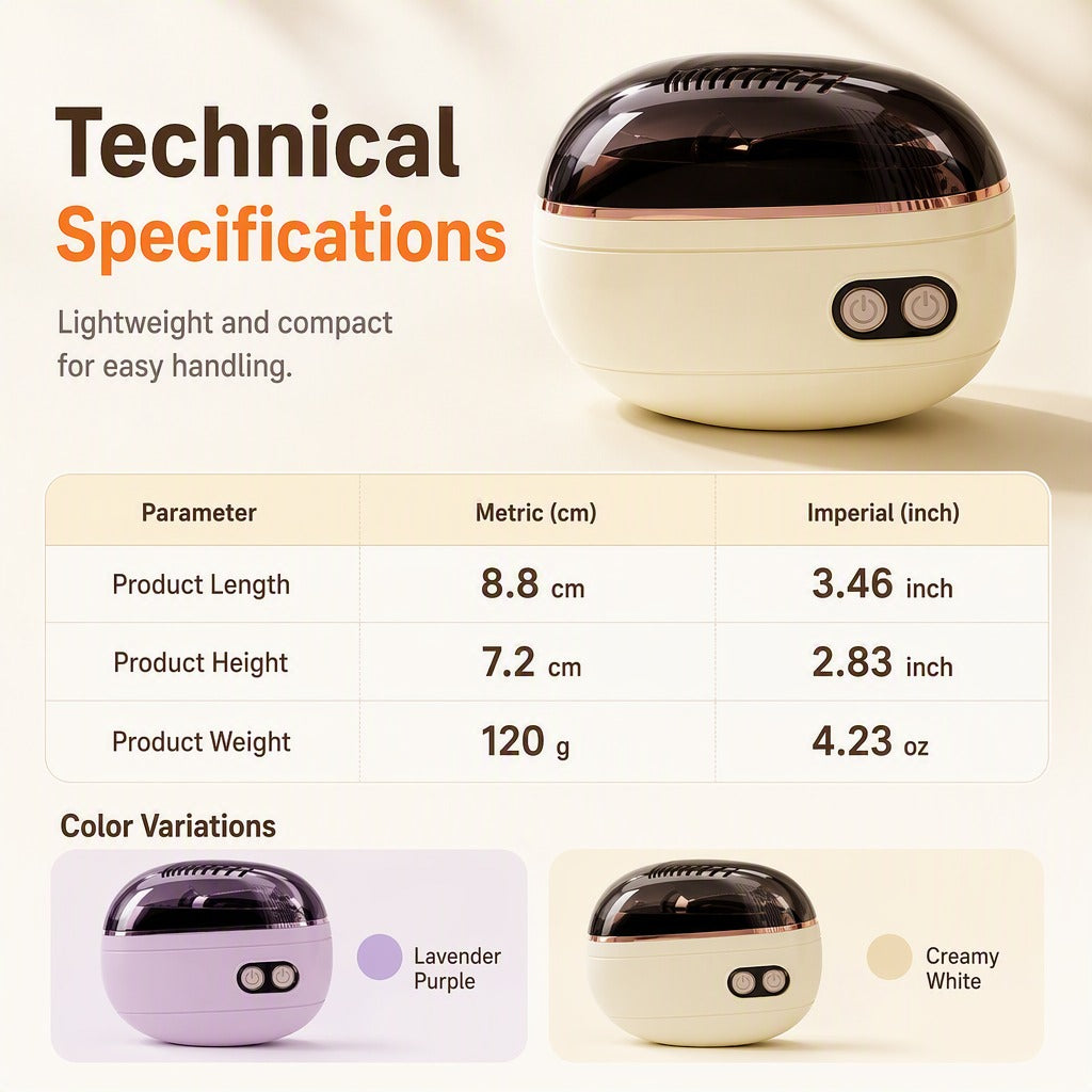 Electric Nail Clipper - 2-in-1 Trimmer &amp; Nail Grinder, Safe for Seniors