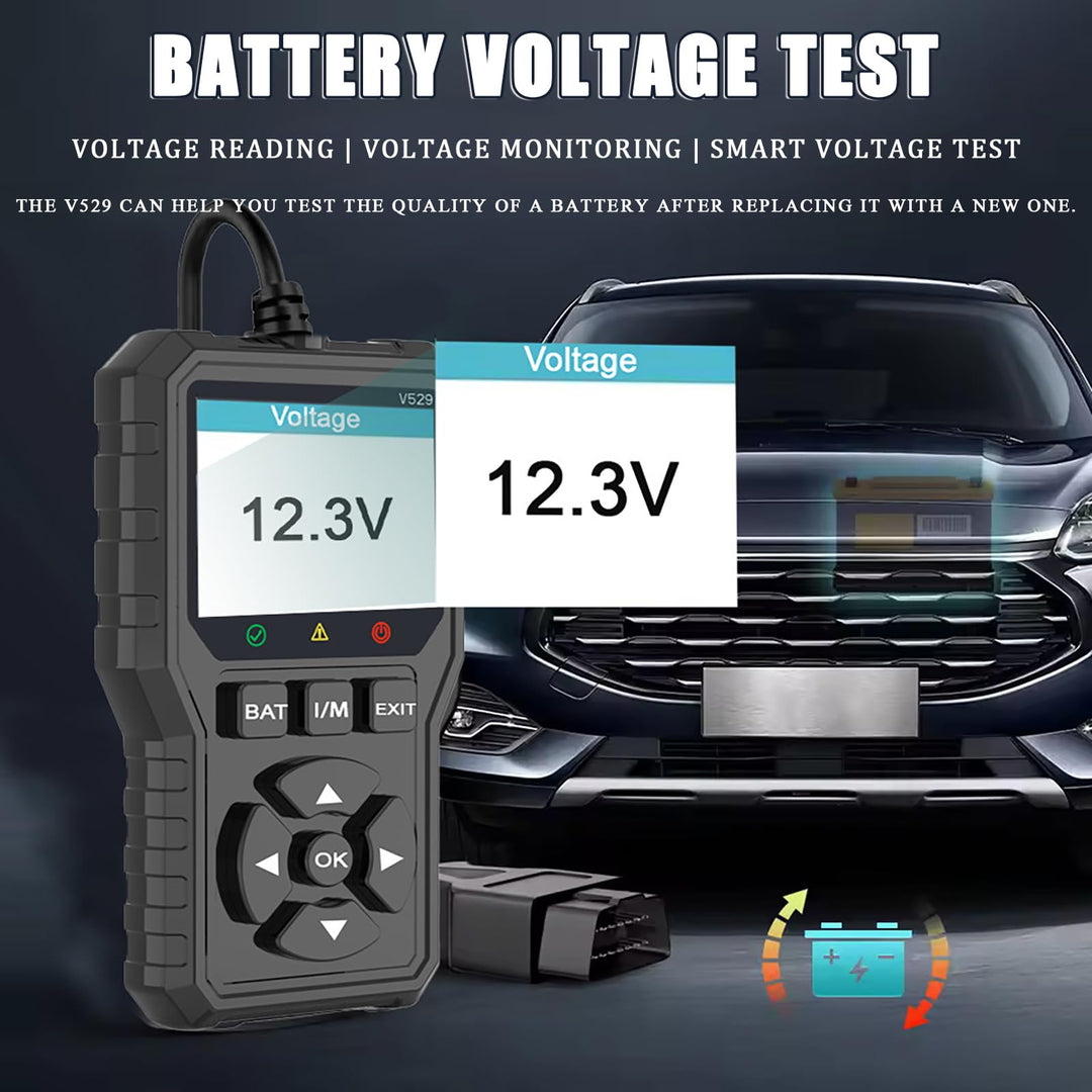 Velloraco™ Professional Plug-and-Play Engine Fault Code Scanner
