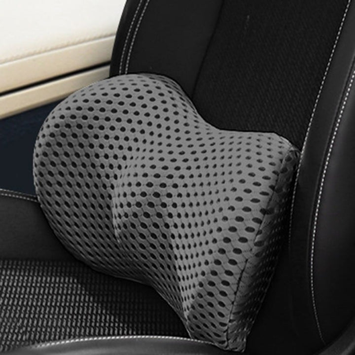 Premium Lumbar Support Cushion – Ergonomic Memory Foam Back Support for Office, Car &amp; Home