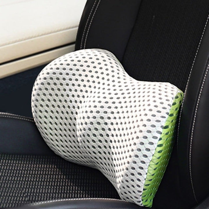 Premium Lumbar Support Cushion – Ergonomic Memory Foam Back Support for Office, Car &amp; Home