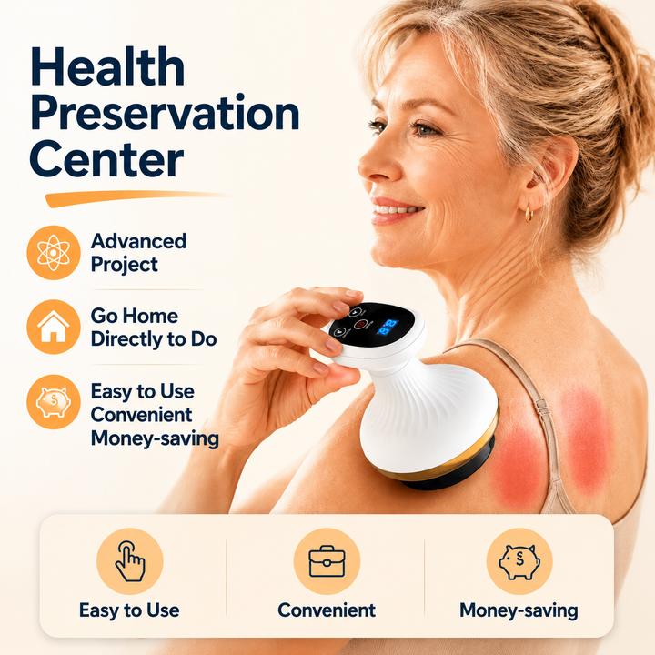 Thermal-Flow 9: Professional Red Light Therapy Massager for Deep Leg Relief
