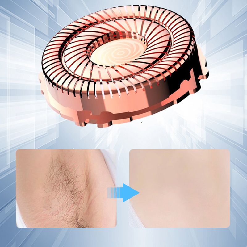 2-in-1 Lipstick-Sized Facial Hair Remover – Painless &amp; Portable
