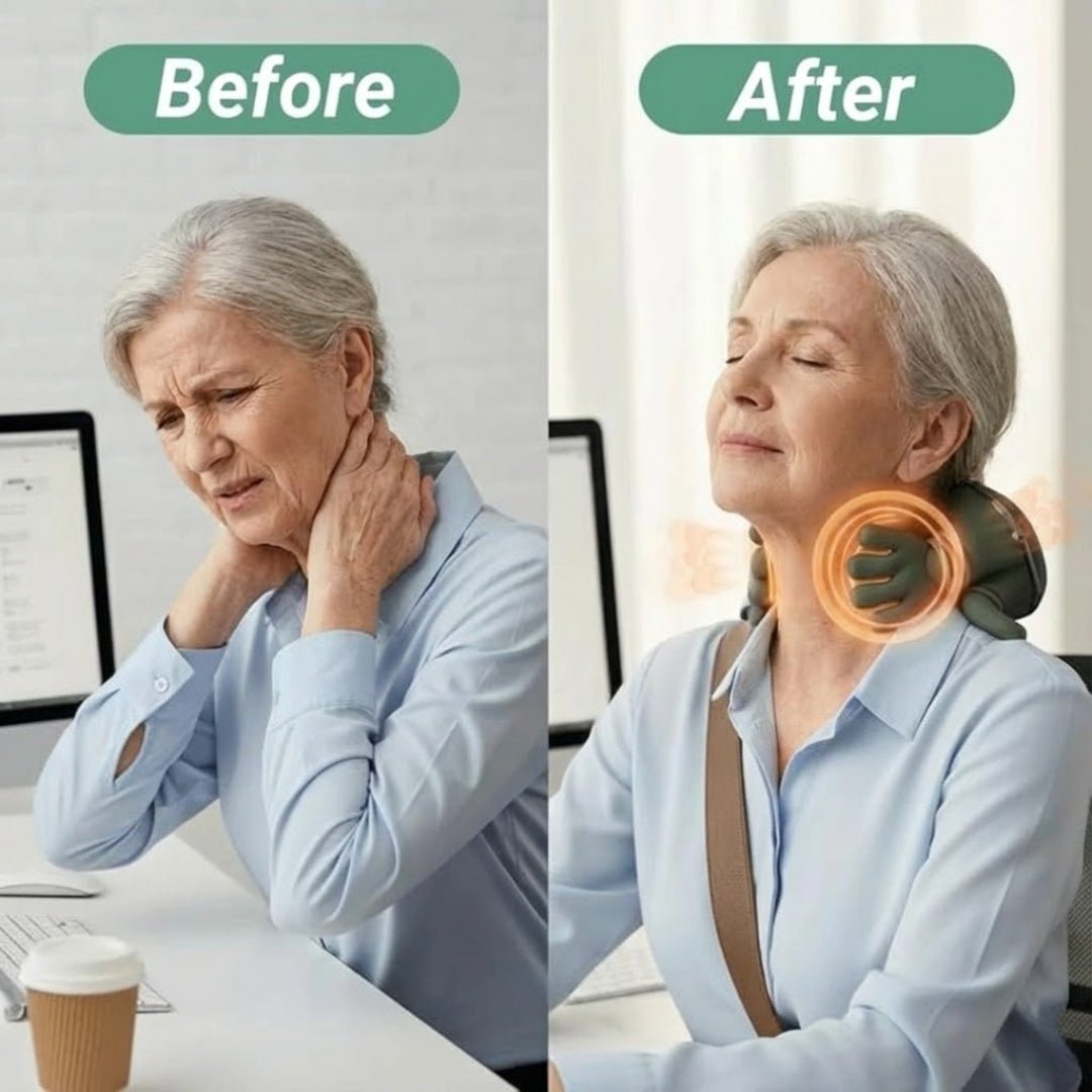 Bionic Neck &amp; Shoulder Massager with Heat - Velloraco