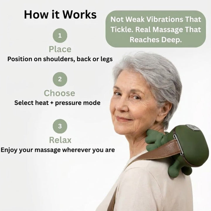 Bionic Neck &amp; Shoulder Massager with Heat - Velloraco