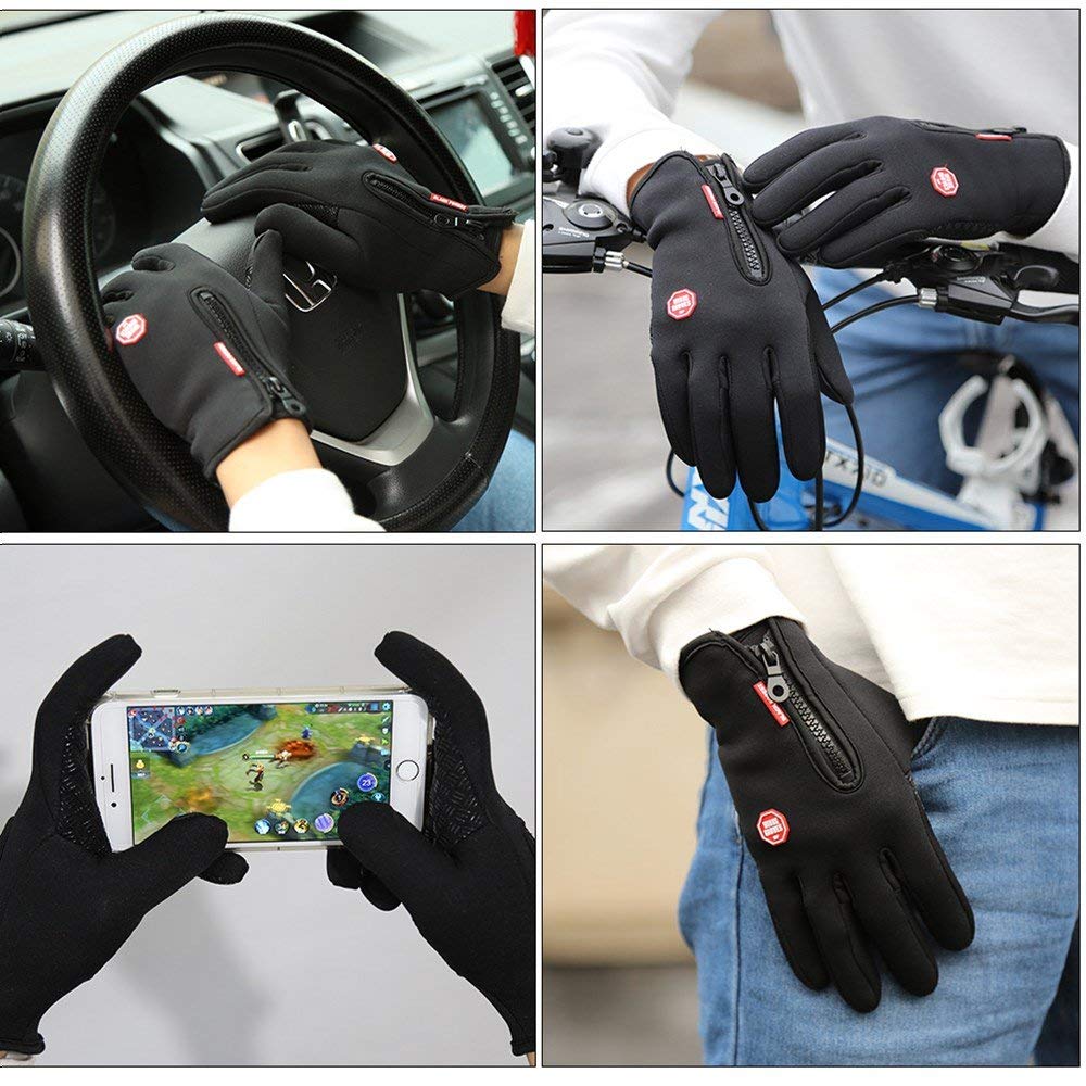 velloraco™ Ultimate Thermal Touchscreen Gloves - Waterproof &amp; Windproof