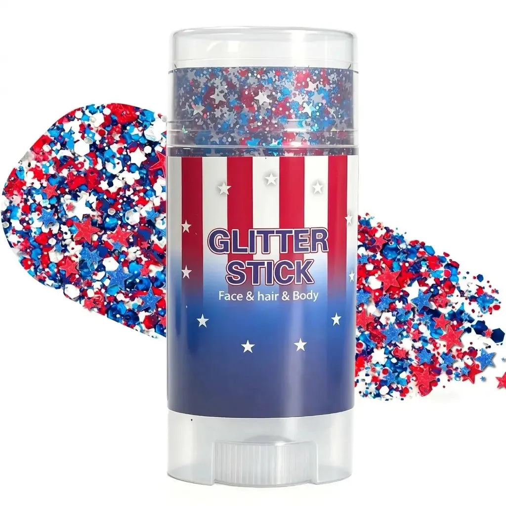 Twist-Up Glitter Stick — Swipe-On Sparkle for Face, Hair &amp; Body