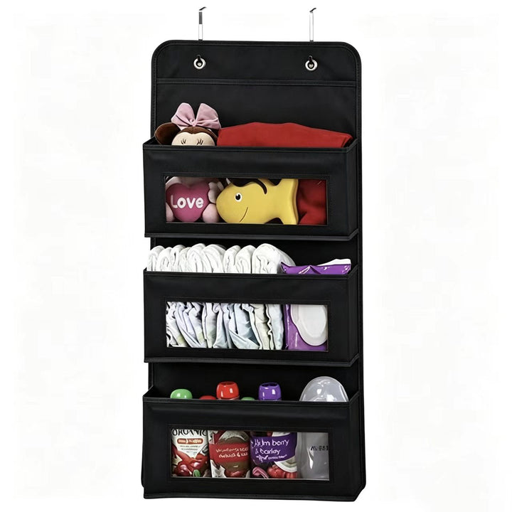 5-Tier Hanging Organizer with Mesh Pockets – Large Capacity Storage