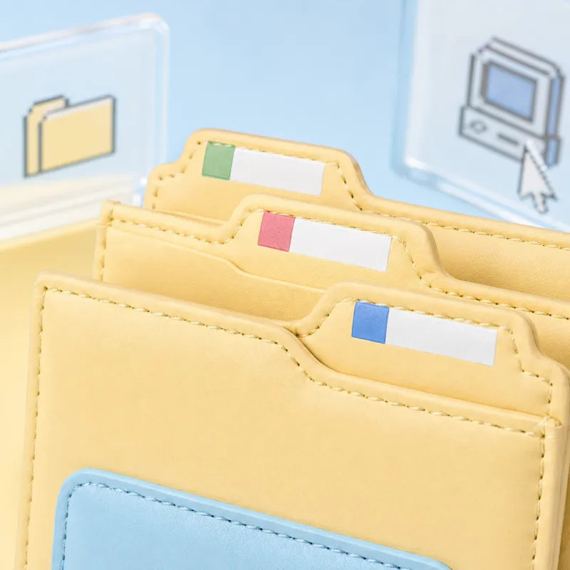 Windows-Style Folder Wallet — A Playful Home for Cards and Cash