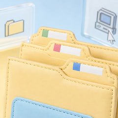 Windows-Style Folder Wallet — A Playful Home for Cards and Cash