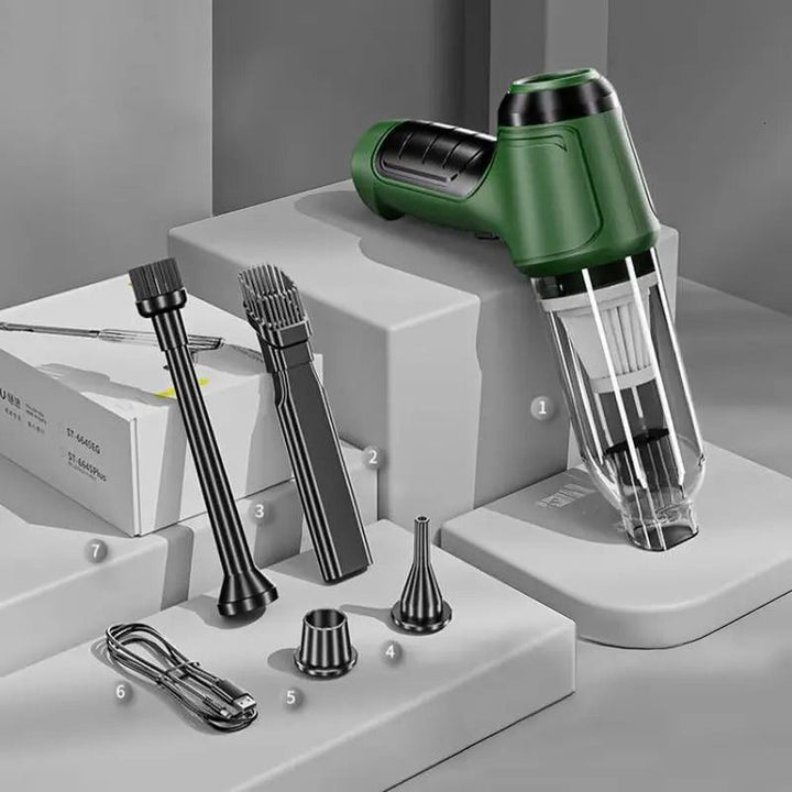 Portable Car Vacuum Cleaner &amp; Electric Air Blower