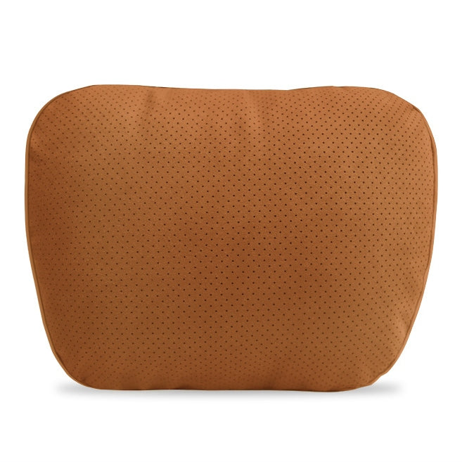 Maybach-Style Alcantara Neck Pillow – Ergonomic Headrest Support Cushion