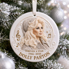 Last Day Promo: 50% OFF🎸🦋Queen of Country Music Memorial Commemorative Ornament