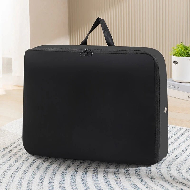 Compression Max Storage Bags – Space Saving for Home and Travel – Vacuum-Free Compression – Waterproof Nylon – Durable and Lightweight - Black