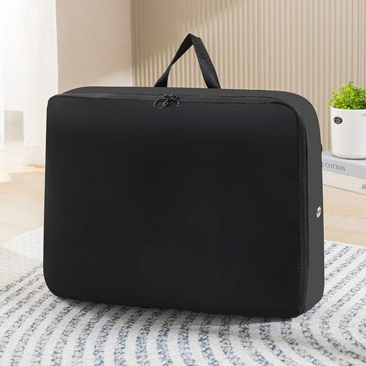Compression Max Storage Bags – Space Saving for Home and Travel – Vacuum-Free Compression – Waterproof Nylon – Durable and Lightweight - Black