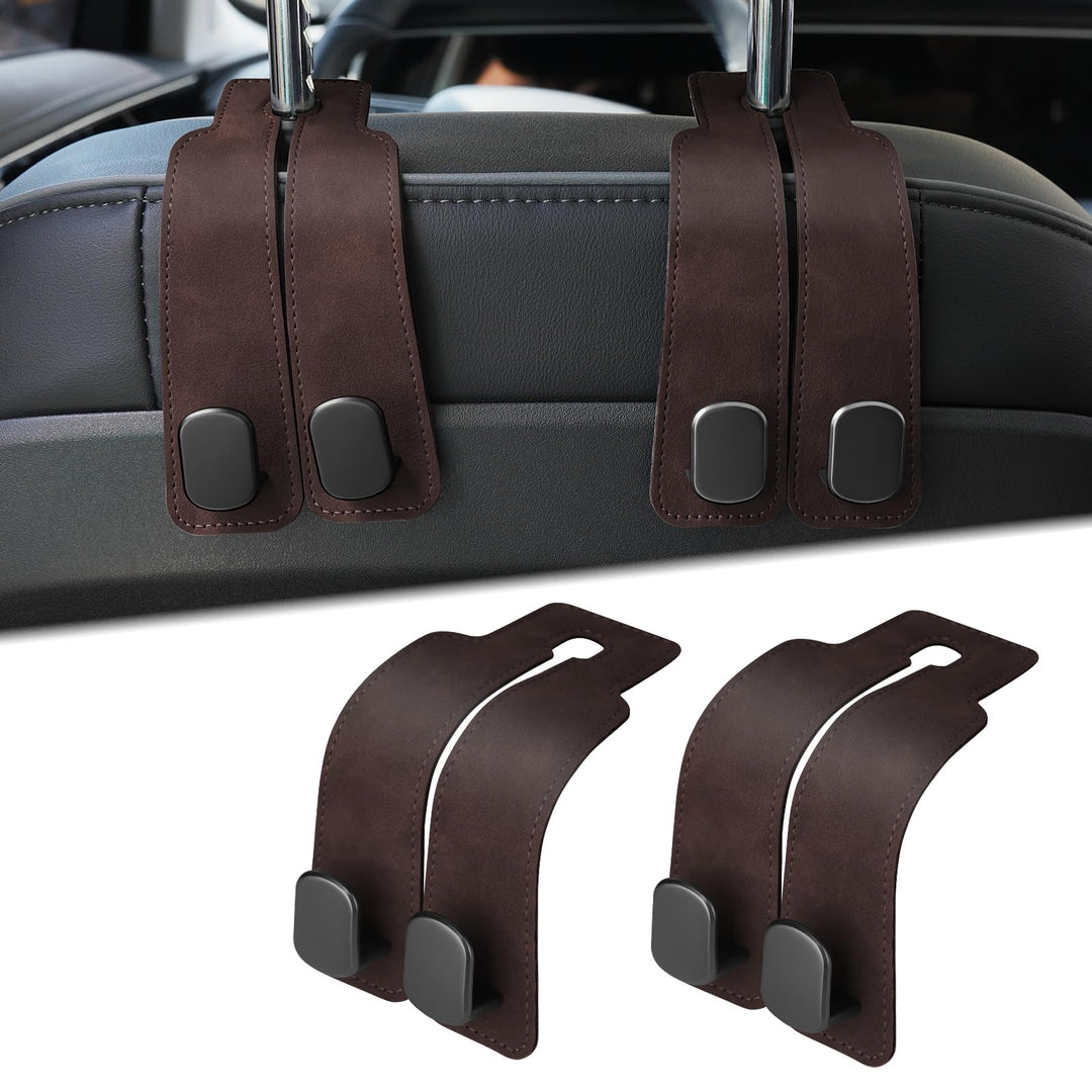 2-Pack Car Seat Back Hangers – Easy-Reach Storage to Stop Back-Straining