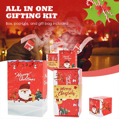 Christmas Surprise Pop-Up Gift Box – DIY Explosion Money Box