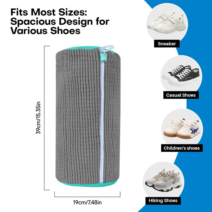 Shoe Washing Bag for Washer &amp; Dryer | Protects Sneakers, Cleans Deeply