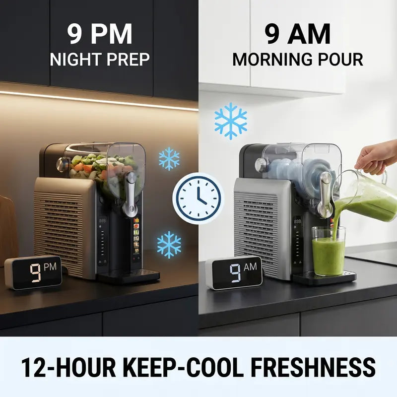 SUPWIN™ Household Slushie Machine - 54 oz Large Capacity, LED Display, 6 Preset Programs, No Ice Needed for Margaritas