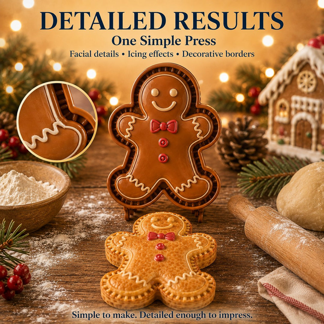 ⏳ Last Day 49% OFF – 🎄 9-Design Christmas Mini Pie Mold Collection | Reusable Embossed Molds for Shaping Detailed Santa, Snowman, Reindeer, Tree &amp; Holiday Pies 🥧✨