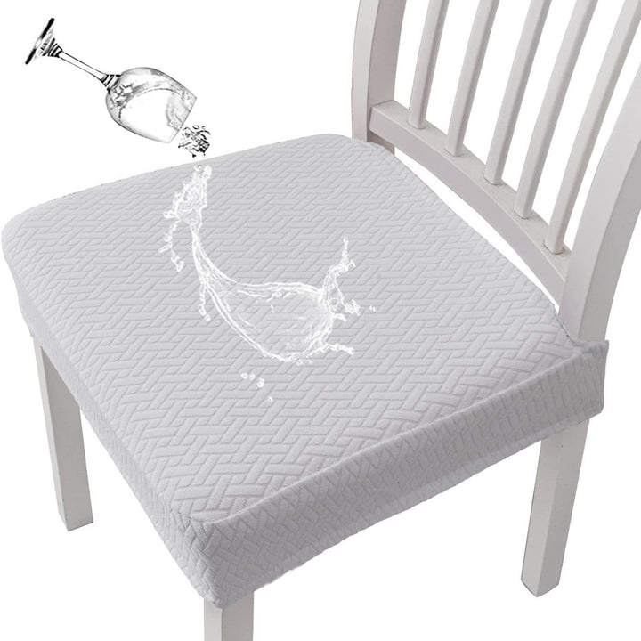 Waterproof Jacquard Chair Covers - Spill-Proof &amp; Easy to Wash
