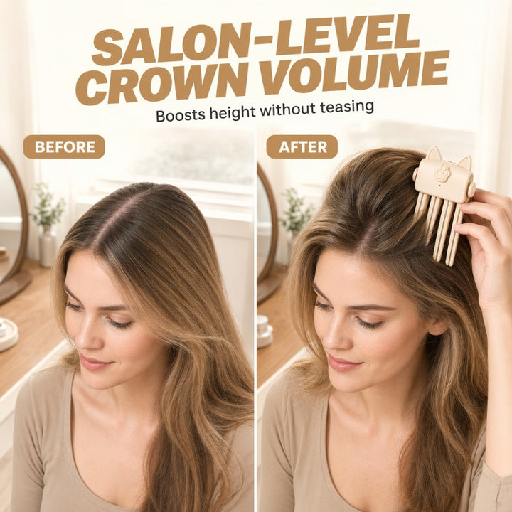 Cordless Root Lift Clip — Rechargeable Volume Clamp for Fine Hair