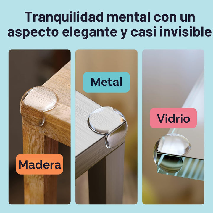 Clear Corner Protectors for Furniture, Soft Baby Proofing Guards