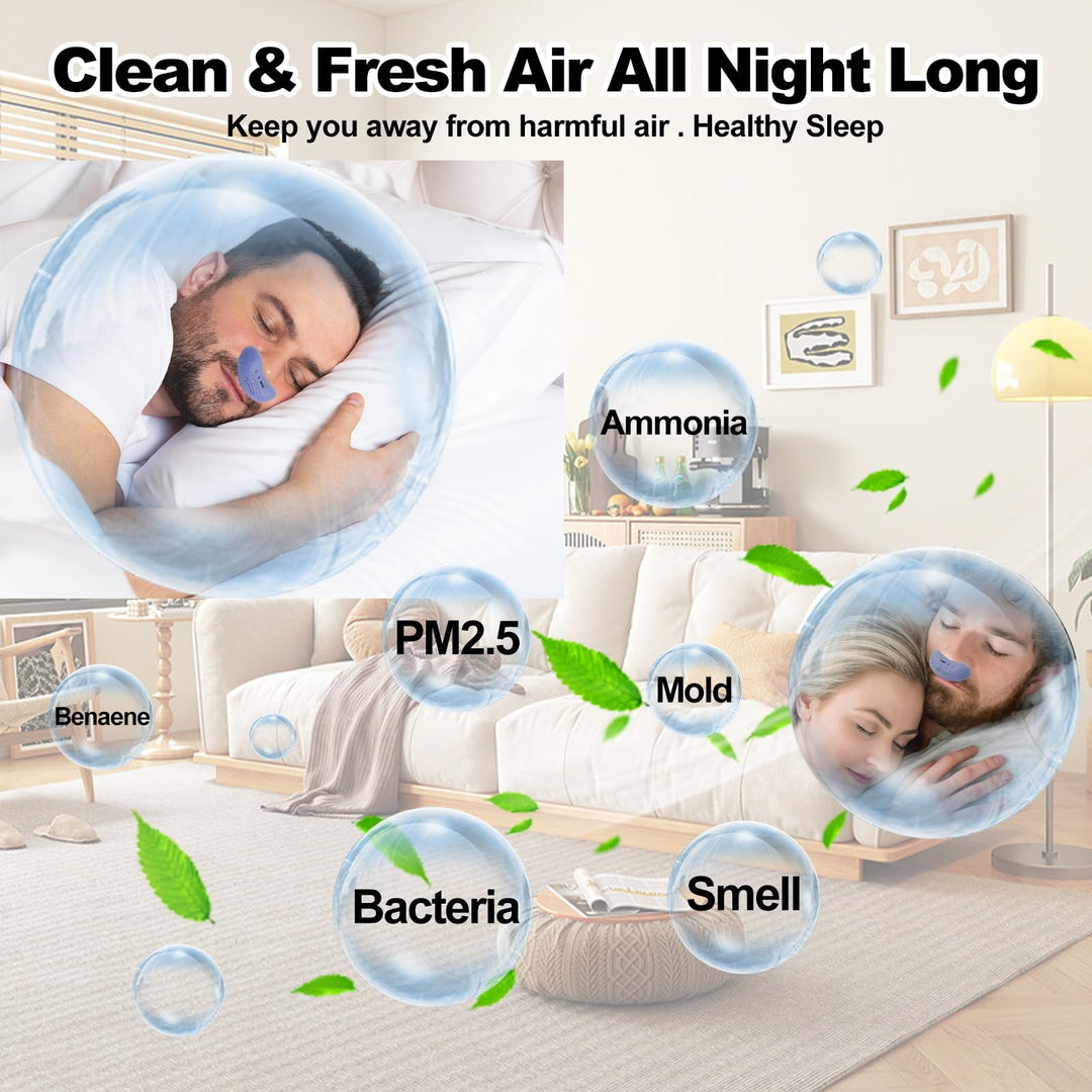 SleepAir Silent Snore Stopper - Small, Cordless &amp; Comfortable Sleep Solution