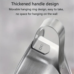 304 Stainless Steel Funnel with Removable Fine-Mesh Strainer