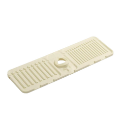 Sloped Sink Splash Guard Mat | Kitchen &amp; Bathroom Faucet Draining Mat