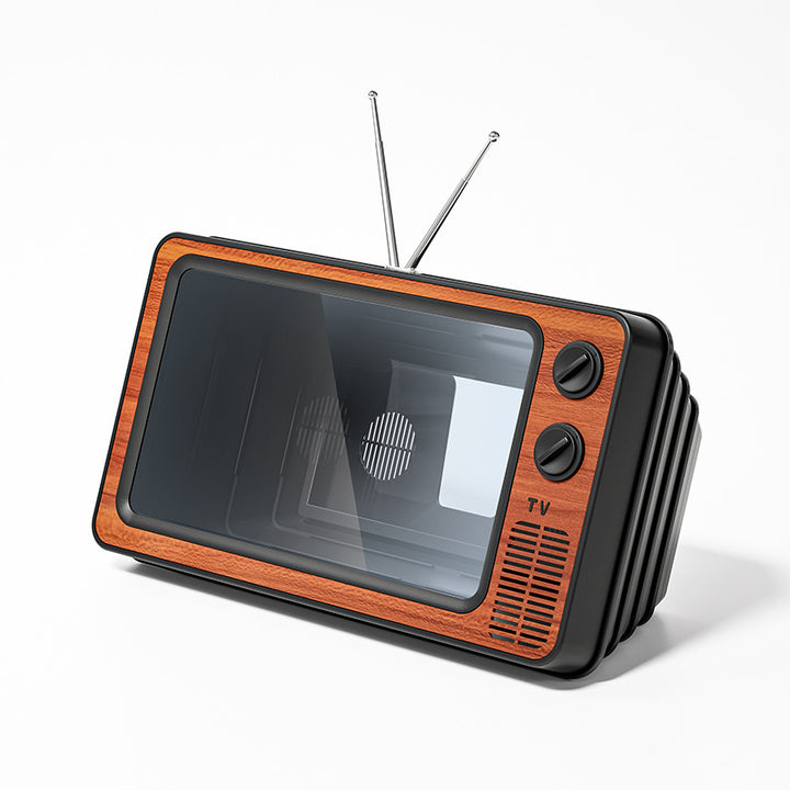 Retro TV Phone Magnifier | 12" HD Screen Amplifier For Mobile