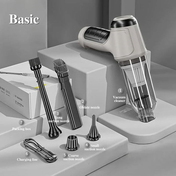 Portable Car Vacuum Cleaner &amp; Electric Air Blower
