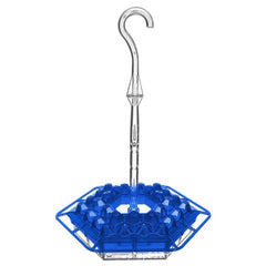 Ant Proof Hummingbird Feeder | 30 Feeding Ports, UV Resistant &amp; Ideal for Outdoor Bird Watching - Blue