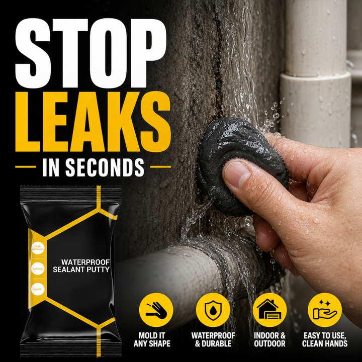 Waterproof Sealant Putty, Moldable Home Gap &amp; Leak Repair Sealing Clay