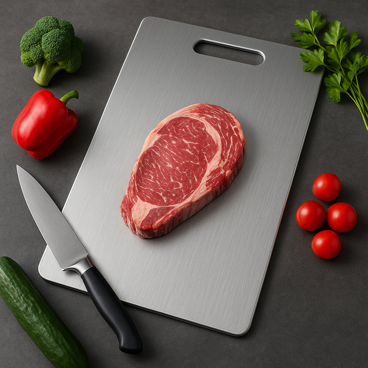 Ultra Thin Stainless Steel CuttingBoards - PFAS Free