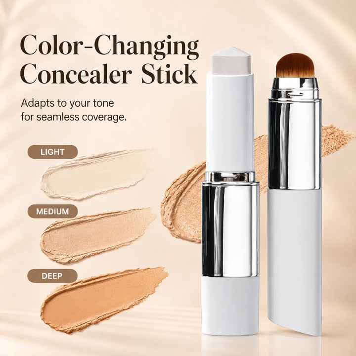 Color-Changing Foundation Stick – Skincare Meets Makeup in One Swipe