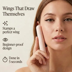 Wing Stamp Eyeliner Pen — Press, Swipe, Done in Seconds