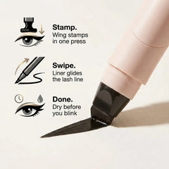 Wing Stamp Eyeliner Pen — Press, Swipe, Done in Seconds