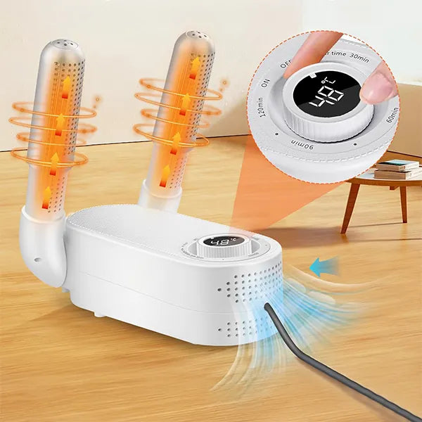 Shoe Dryer &amp; Boot Warmer with Timer – Odorless, Quiet Drying