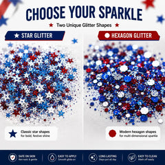 Twist-Up Glitter Stick — Swipe-On Sparkle for Face, Hair &amp; Body