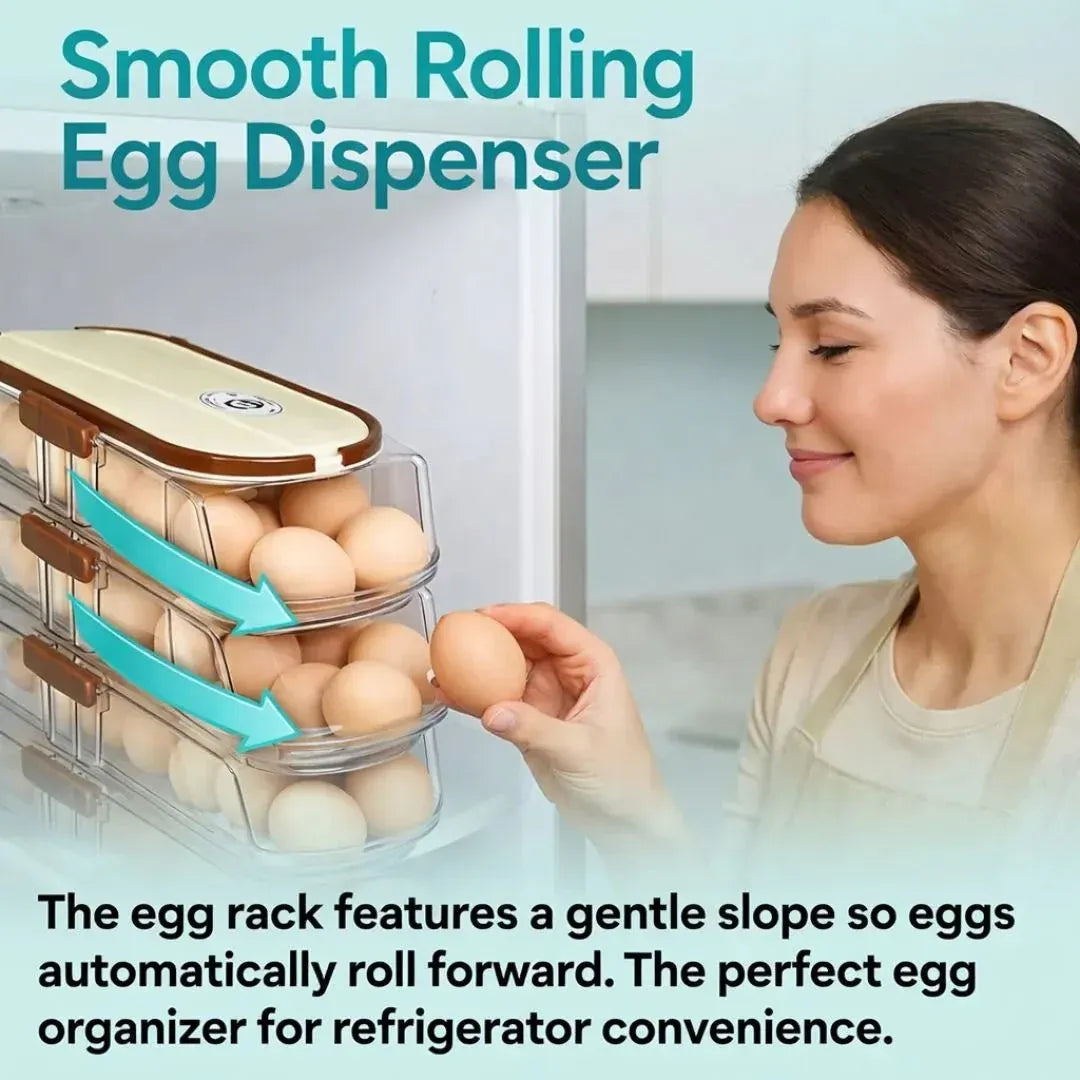 Auto-Roll Pro: Gravity-Fed Egg Dispenser
