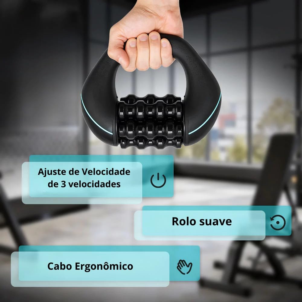 Kinetic Percussive Muscle Roller - Muscle Recovery &amp; Daily Relief - Velloraco