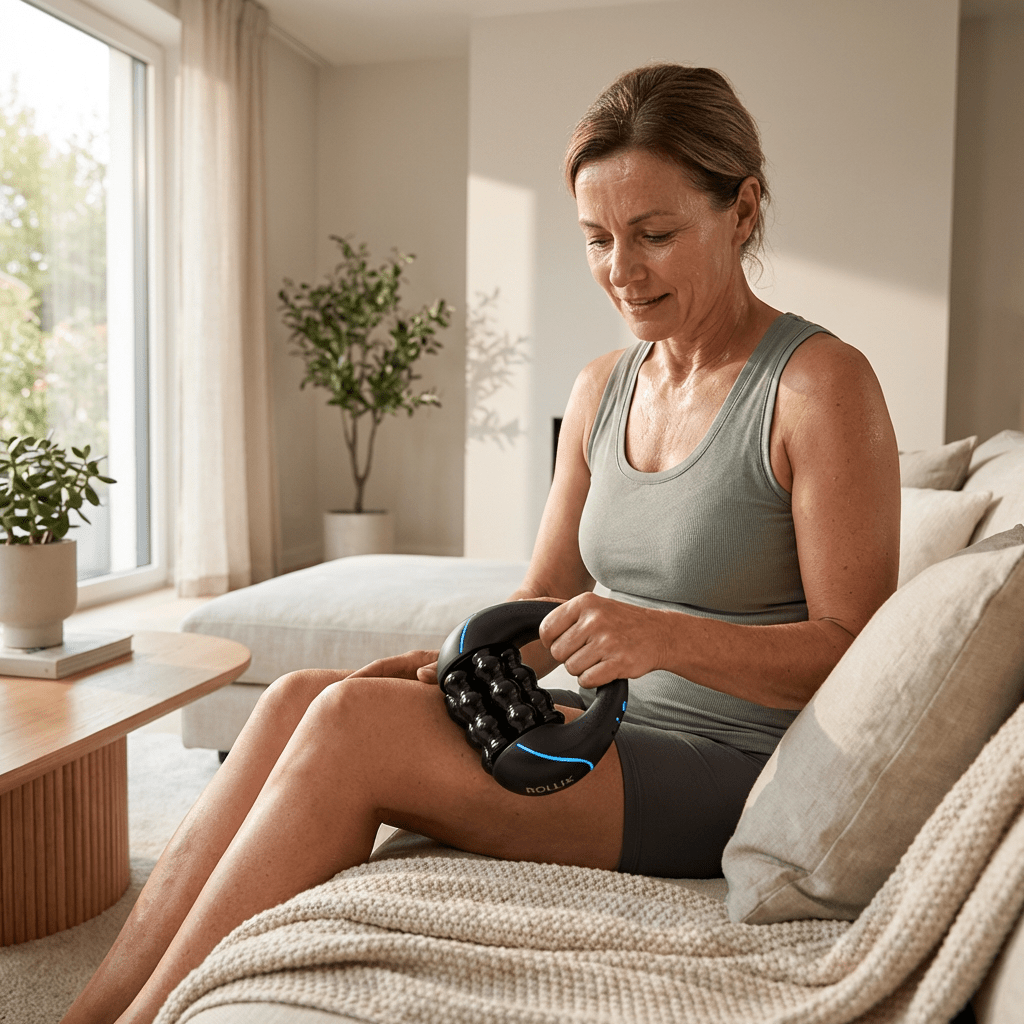 Kinetic Percussive Muscle Roller - Muscle Recovery &amp; Daily Relief - Velloraco