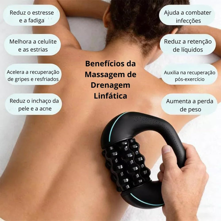 Kinetic Percussive Muscle Roller - Muscle Recovery &amp; Daily Relief - Velloraco