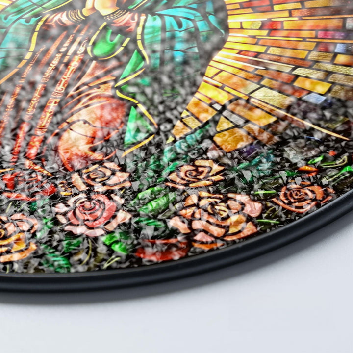 Lady of Guadalupe Stained Glass Suncatcher - Velloraco