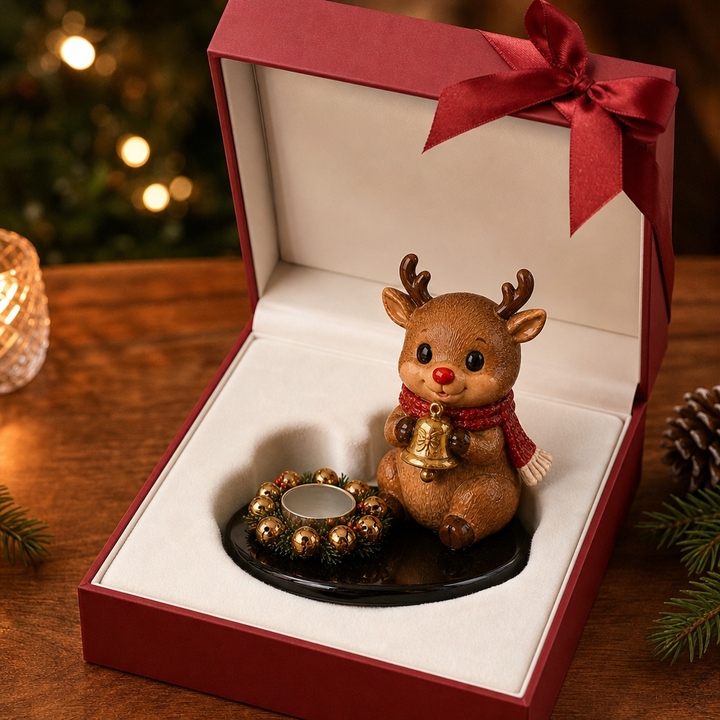 🎄Charming Ceramics Tealight Holder Collection For Christmas Moments