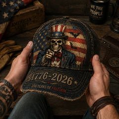 America 250th Anniversary Halloween Patriot Cap