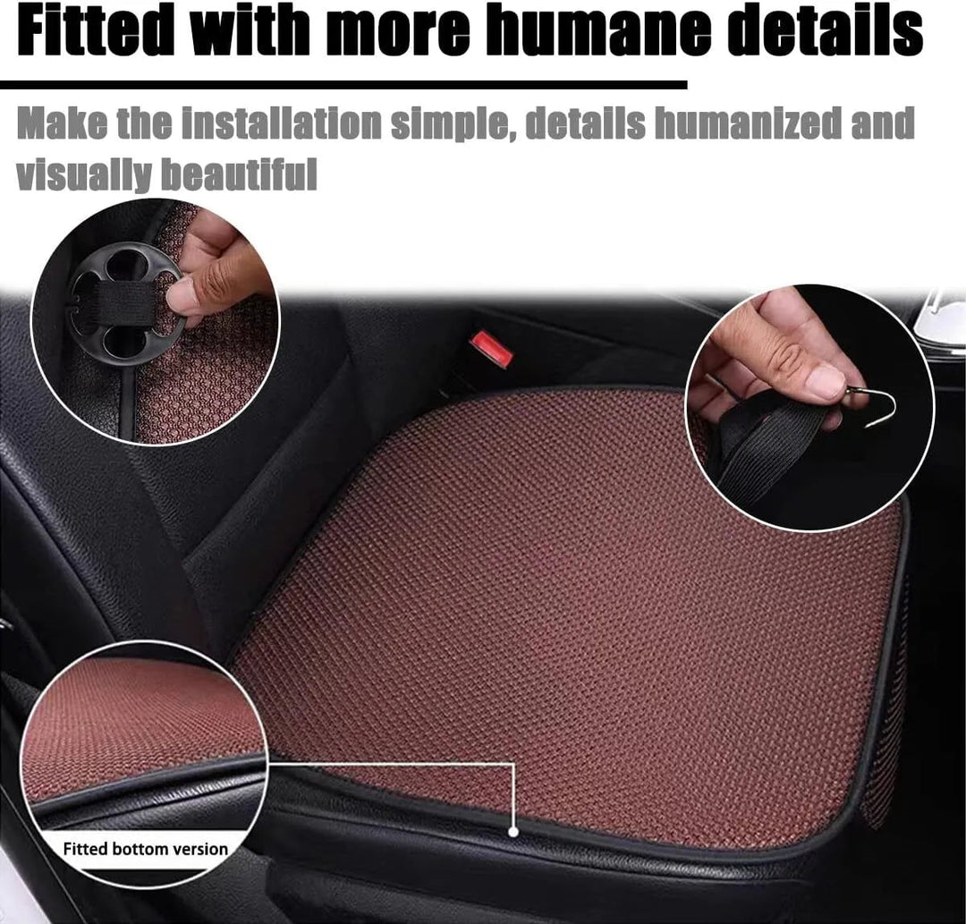 Non - slip car pillow made of ice silk, suitable for summer use - Velloraco