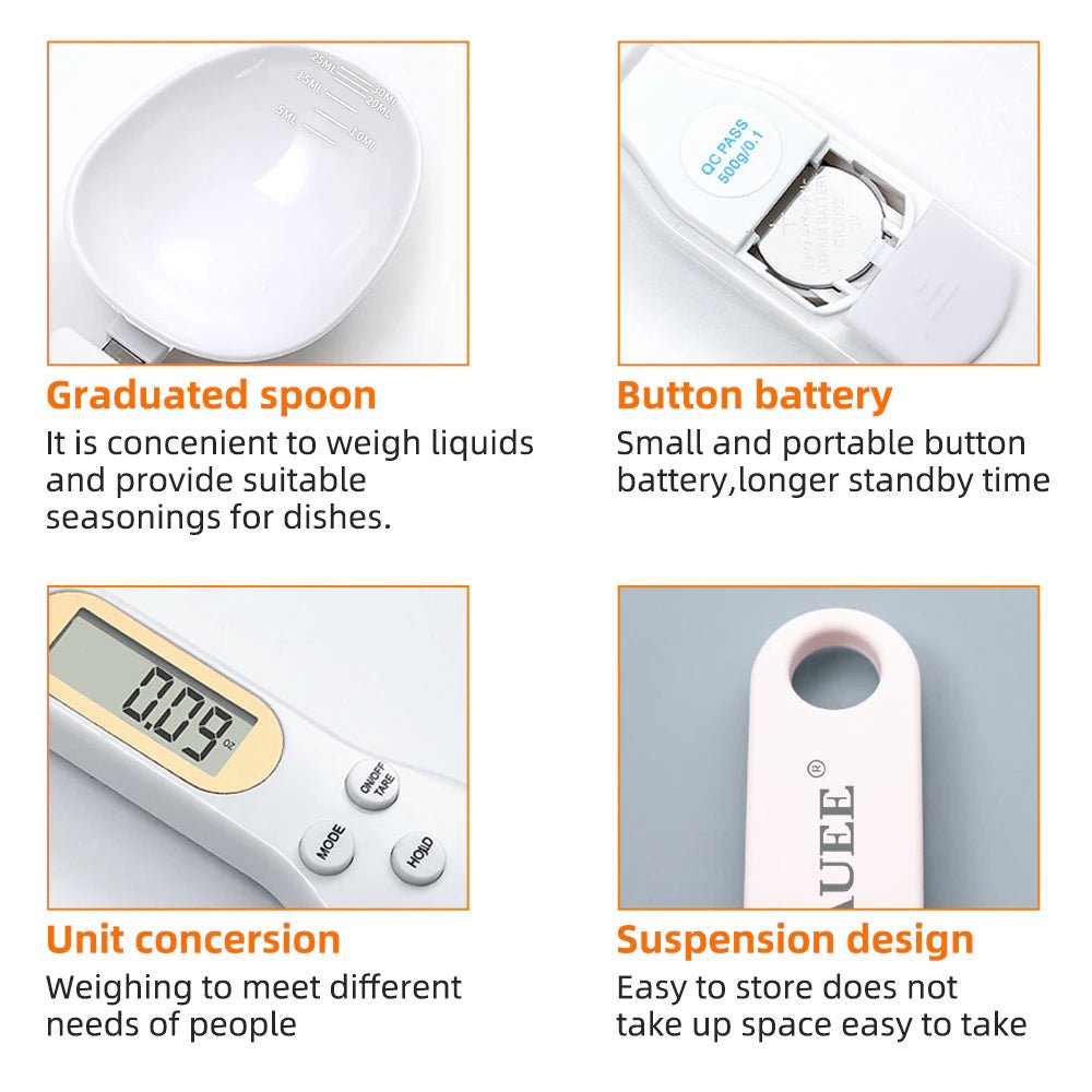 Precision Digital Scale Spoon - Velloraco
