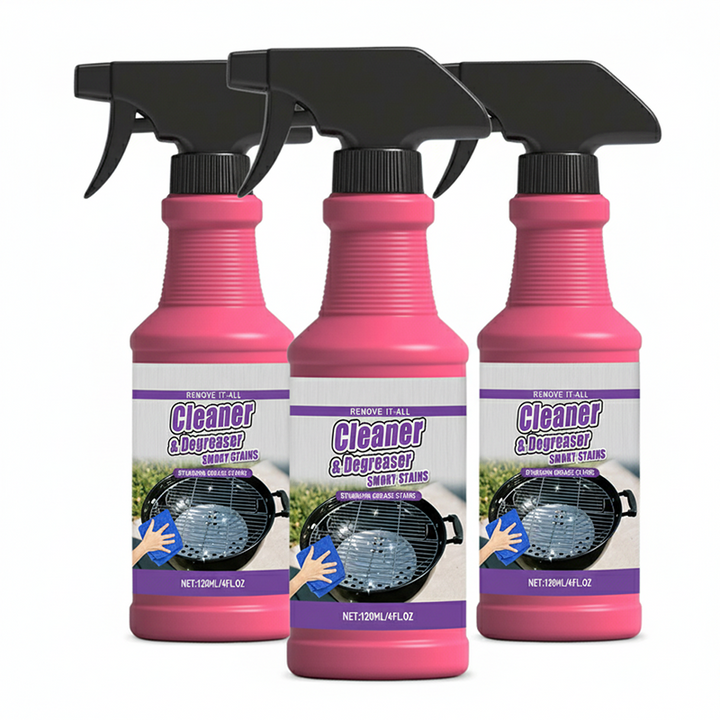 🔥Fast-Acting Heavy-Duty Grill Degreaser Spray