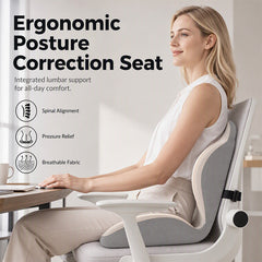 All‑Day Comfort Cushion – Lumbar &amp; Seat Support in One
